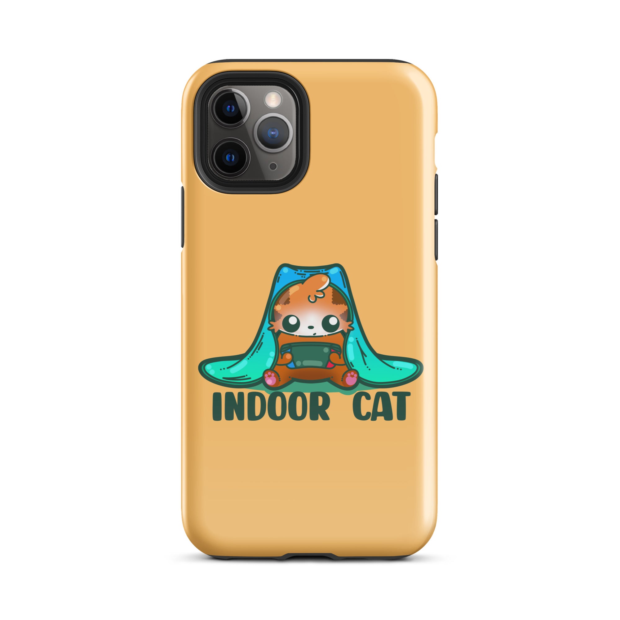 INDOOR CAT - Tough Case for iPhone® - ChubbleGumLLC