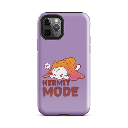 HERMIT MODE - Tough Case for iPhone® - ChubbleGumLLC