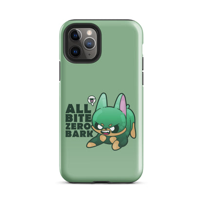 ALL BITE ZERO BARK - Tough Case for iPhone® - ChubbleGumLLC