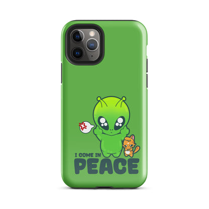 I COME IN PEACE - Tough Case for iPhone® - ChubbleGumLLC