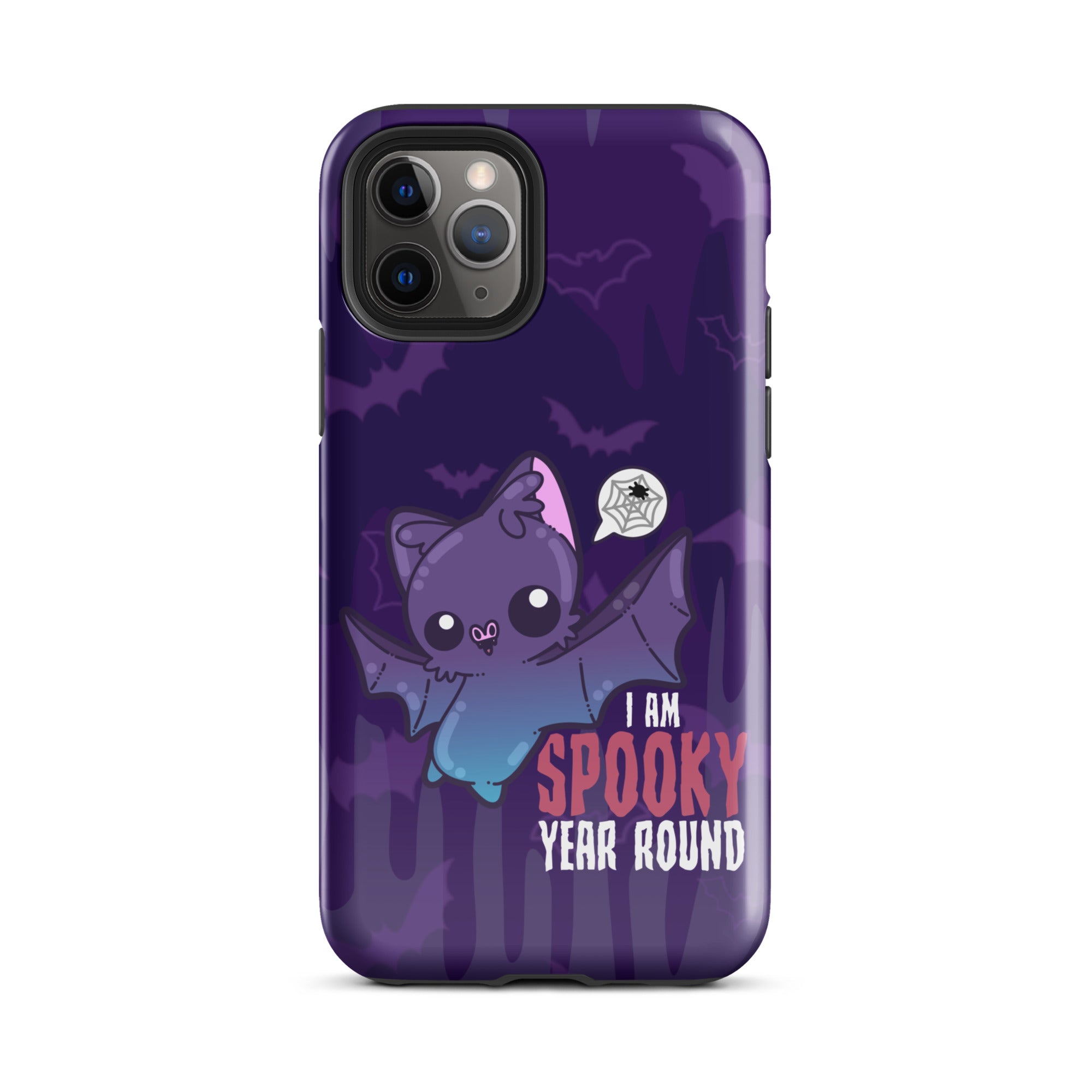 I AM SPOOKY YEAR ROUND W/BACKGROUND - Tough Case for iPhone®