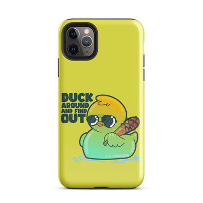 DUCK AROUND AND FIND OUT - Tough Case for iPhone® - ChubbleGumLLC