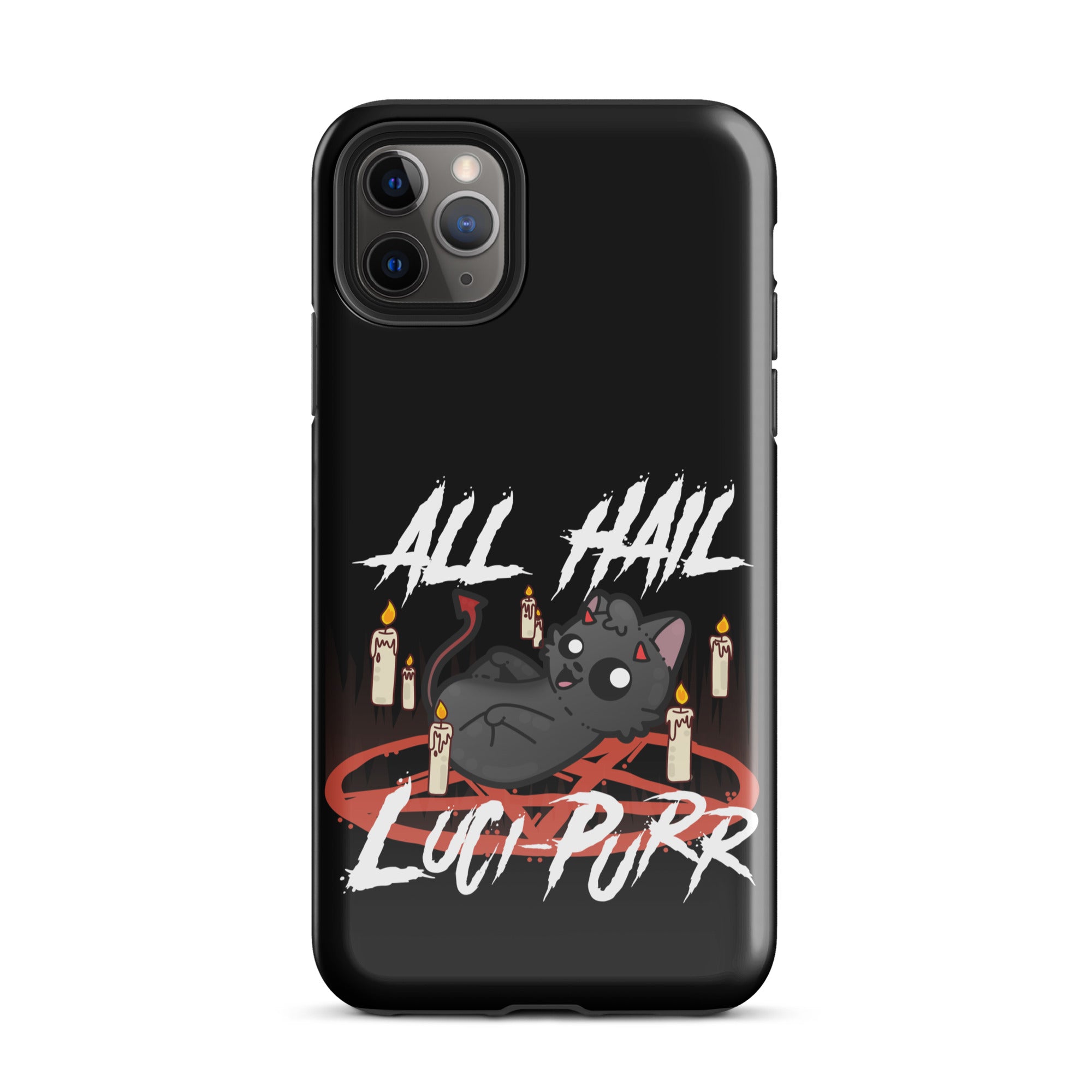 ALL HAIL LUCIPURR - Tough Case for iPhone® - ChubbleGumLLC