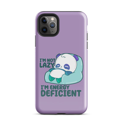 IM NOT LAZY - Tough Case for iPhone® - ChubbleGumLLC