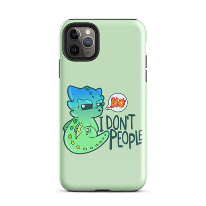 I DONT PEOPLE - Tough Case for iPhone® - ChubbleGumLLC