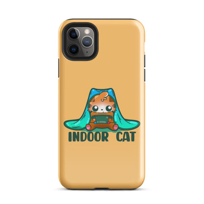 INDOOR CAT - Tough Case for iPhone® - ChubbleGumLLC