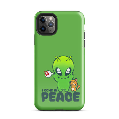 I COME IN PEACE - Tough Case for iPhone® - ChubbleGumLLC