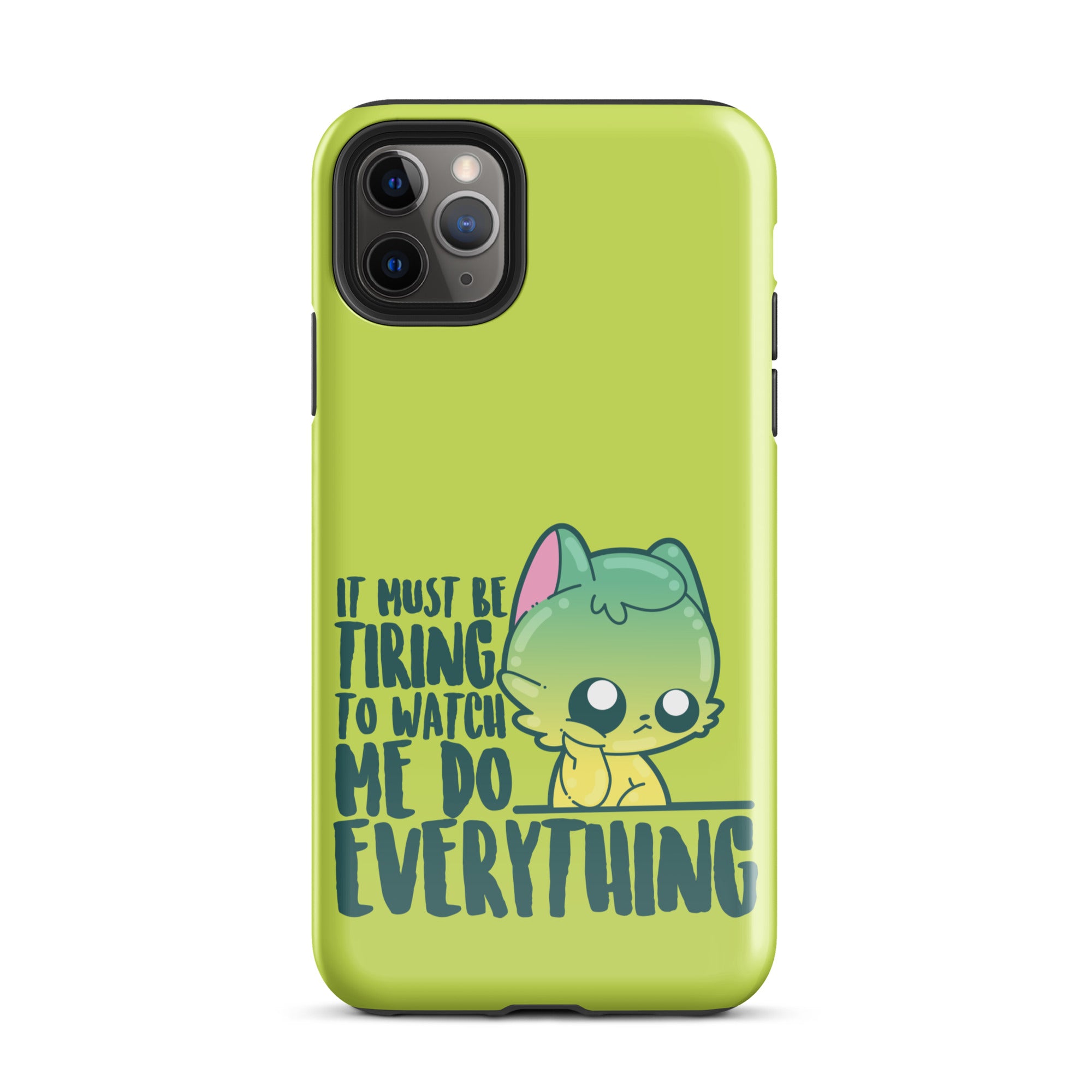 MUST BE TIRING - Tough Case for iPhone®