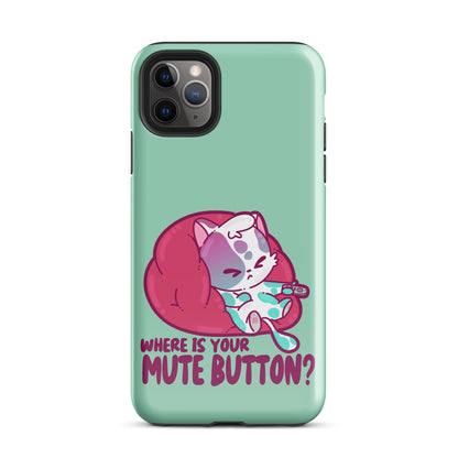 MUTE BUTTON - Tough Case for iPhone®