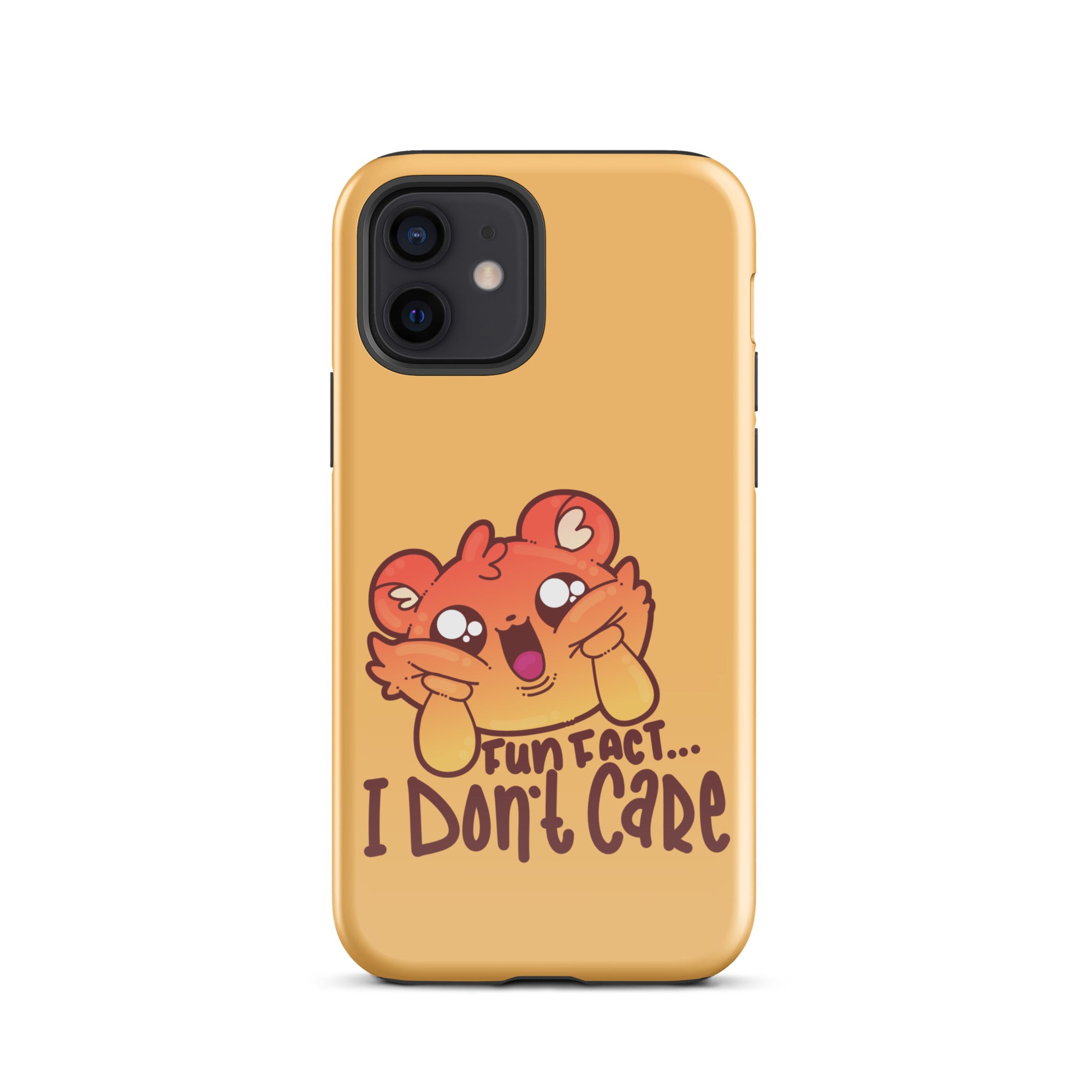 FUN FACT I DONT CARE - Tough Case for iPhone® - ChubbleGumLLC