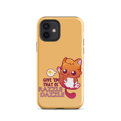 RAZZLE DAZZLE - Tough Case for iPhone® - ChubbleGumLLC