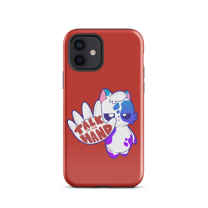 TALK TO THE HAND - Tough Case for iPhone® - ChubbleGumLLC