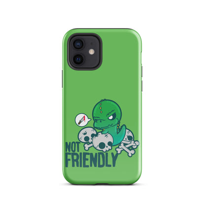 NOT FRIENDLY - Tough Case for iPhone® - ChubbleGumLLC