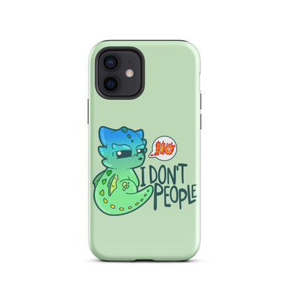 I DONT PEOPLE - Tough Case for iPhone® - ChubbleGumLLC