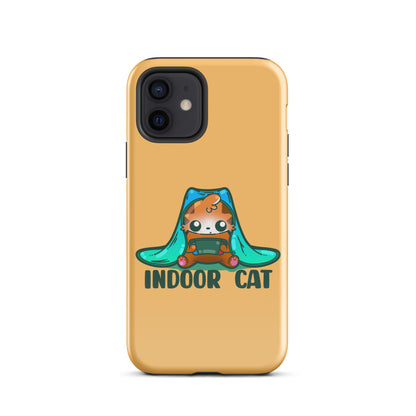 INDOOR CAT - Tough Case for iPhone® - ChubbleGumLLC