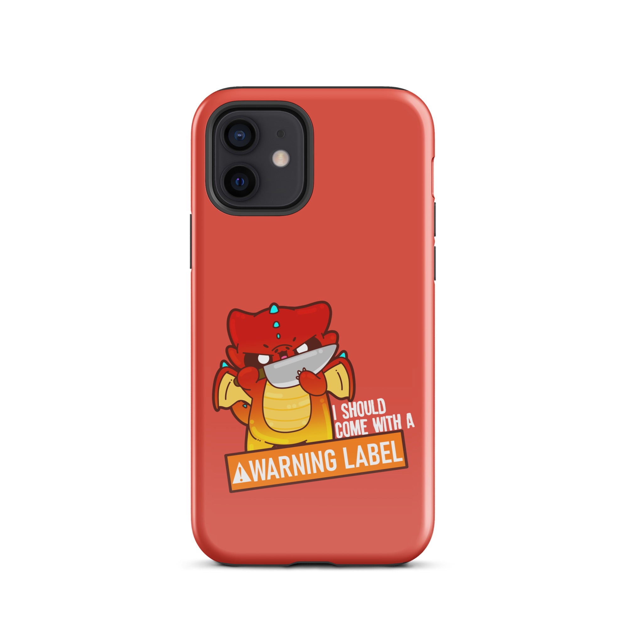 I SHOULD COME WITH A WARNING LABEL - Tough Case for iPhone® - ChubbleGumLLC