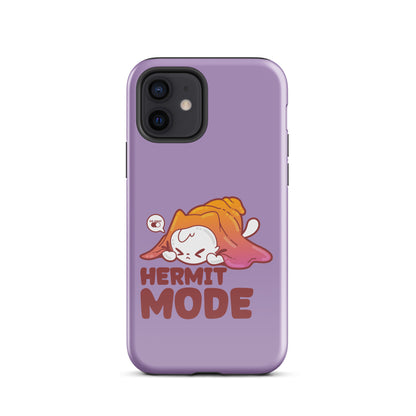 HERMIT MODE - Tough Case for iPhone® - ChubbleGumLLC