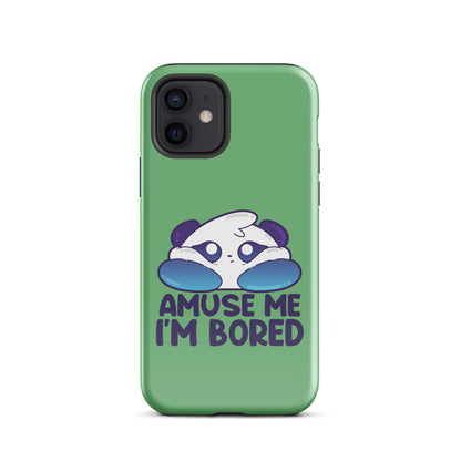 AMUSE ME IM BORED - Tough Case for iPhone® - ChubbleGumLLC