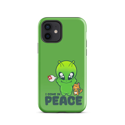 I COME IN PEACE - Tough Case for iPhone® - ChubbleGumLLC