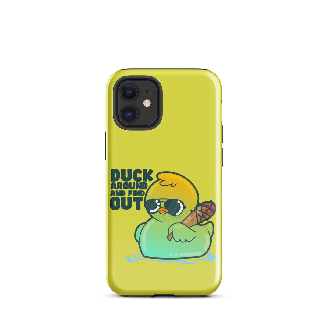DUCK AROUND AND FIND OUT - Tough Case for iPhone® - ChubbleGumLLC