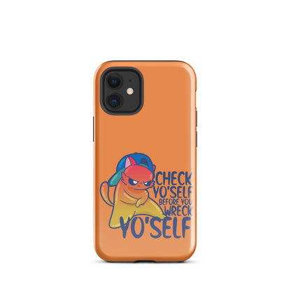 CHECK YOSELF - Tough Case for iPhone® - ChubbleGumLLC