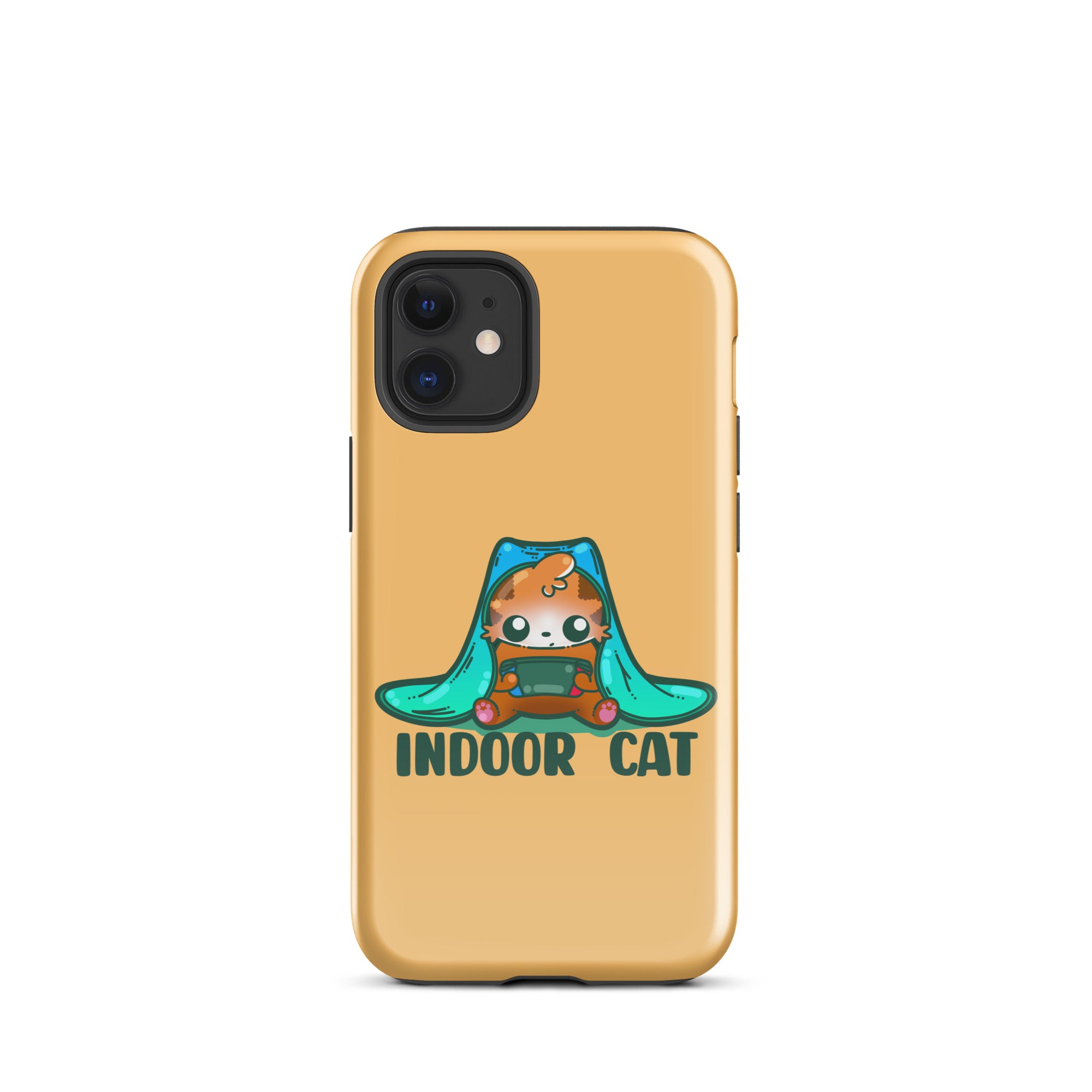 INDOOR CAT - Tough Case for iPhone® - ChubbleGumLLC