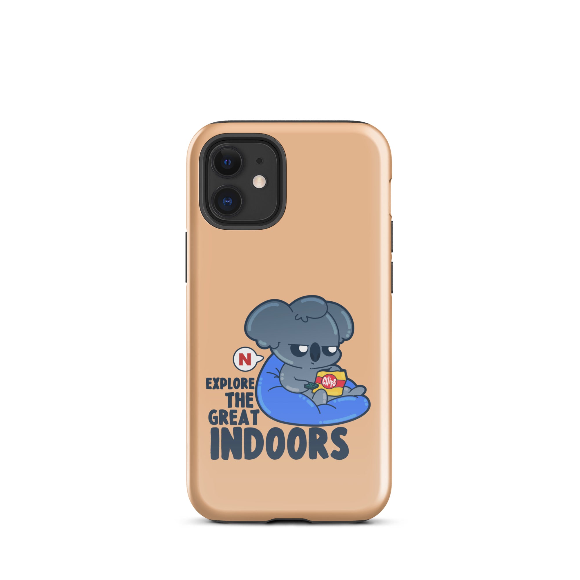 EXPLORE THE GREAT INDOORS - Tough Case for iPhone® - ChubbleGumLLC