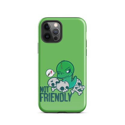 NOT FRIENDLY - Tough Case for iPhone® - ChubbleGumLLC