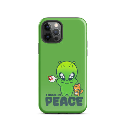 I COME IN PEACE - Tough Case for iPhone® - ChubbleGumLLC