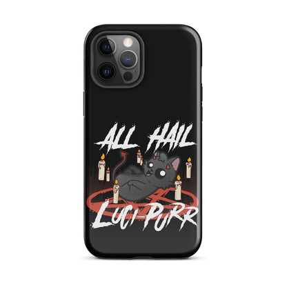 ALL HAIL LUCIPURR - Tough Case for iPhone® - ChubbleGumLLC