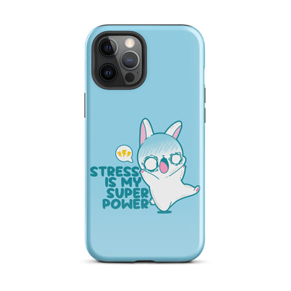 STRESS IS MY SUPERPOWER - Tough Case for iPhone® - ChubbleGumLLC