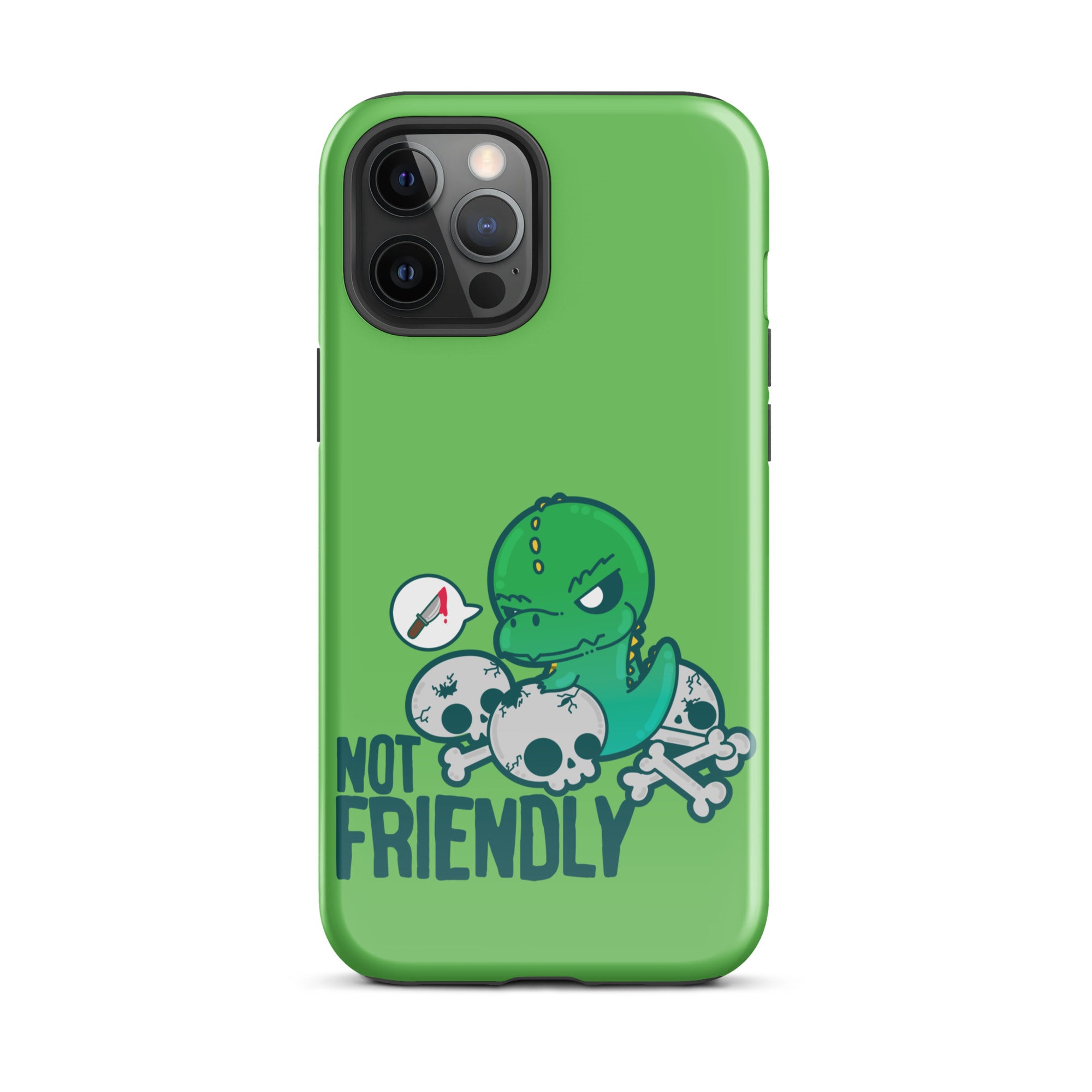 NOT FRIENDLY - Tough Case for iPhone® - ChubbleGumLLC