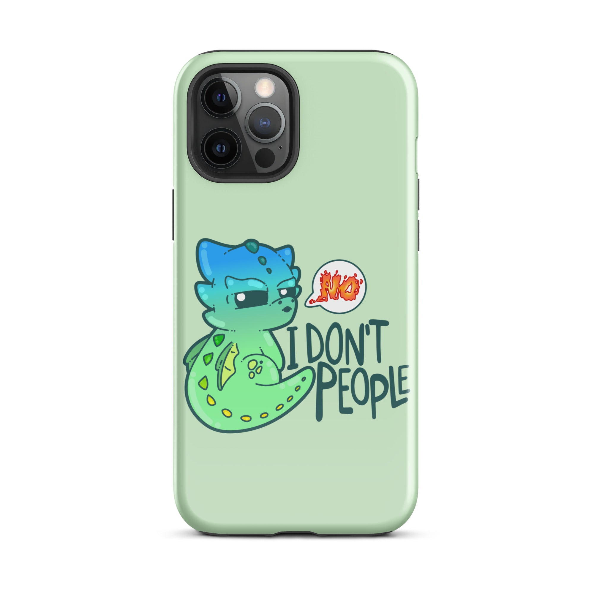 I DONT PEOPLE - Tough Case for iPhone® - ChubbleGumLLC