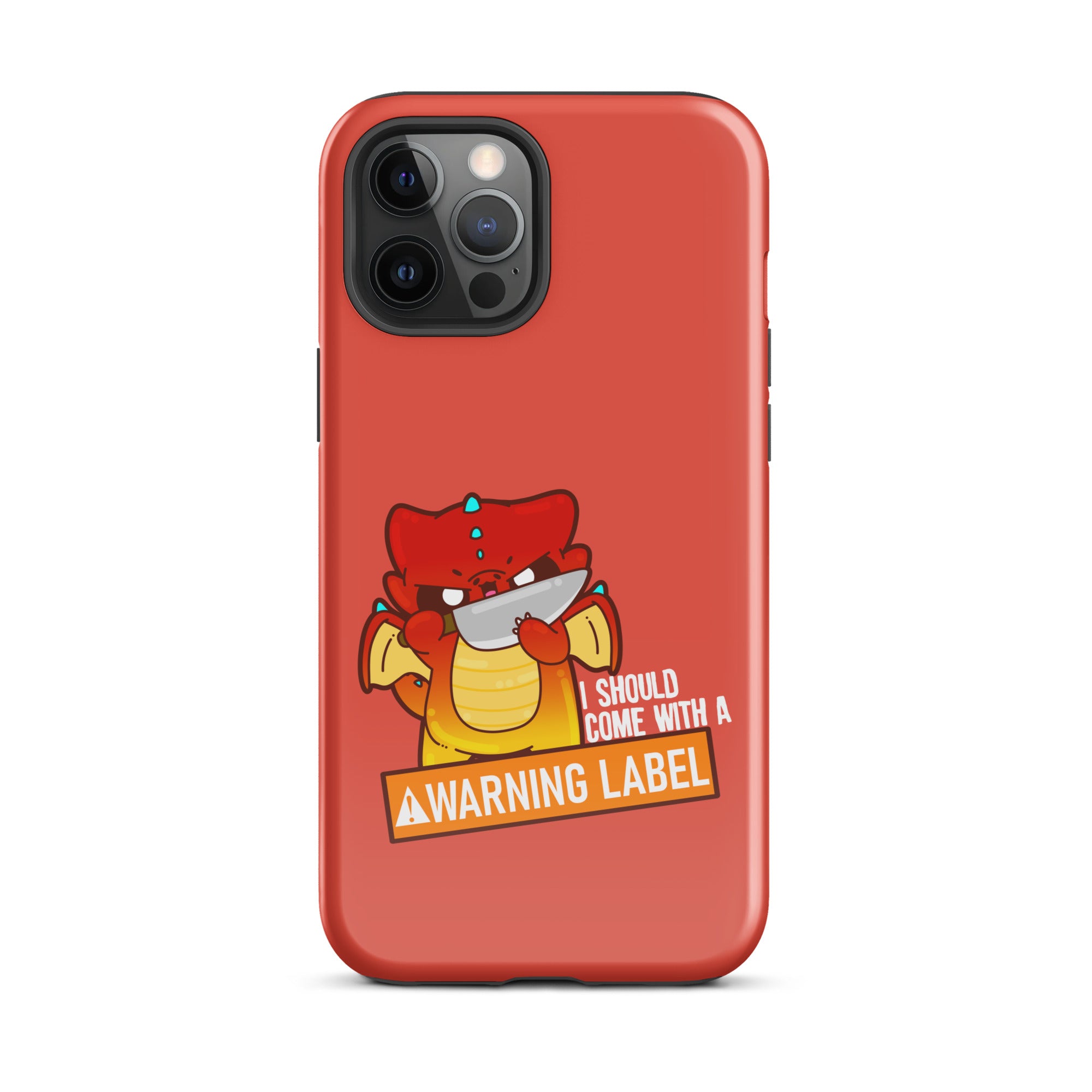 I SHOULD COME WITH A WARNING LABEL - Tough Case for iPhone® - ChubbleGumLLC