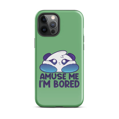 AMUSE ME IM BORED - Tough Case for iPhone® - ChubbleGumLLC