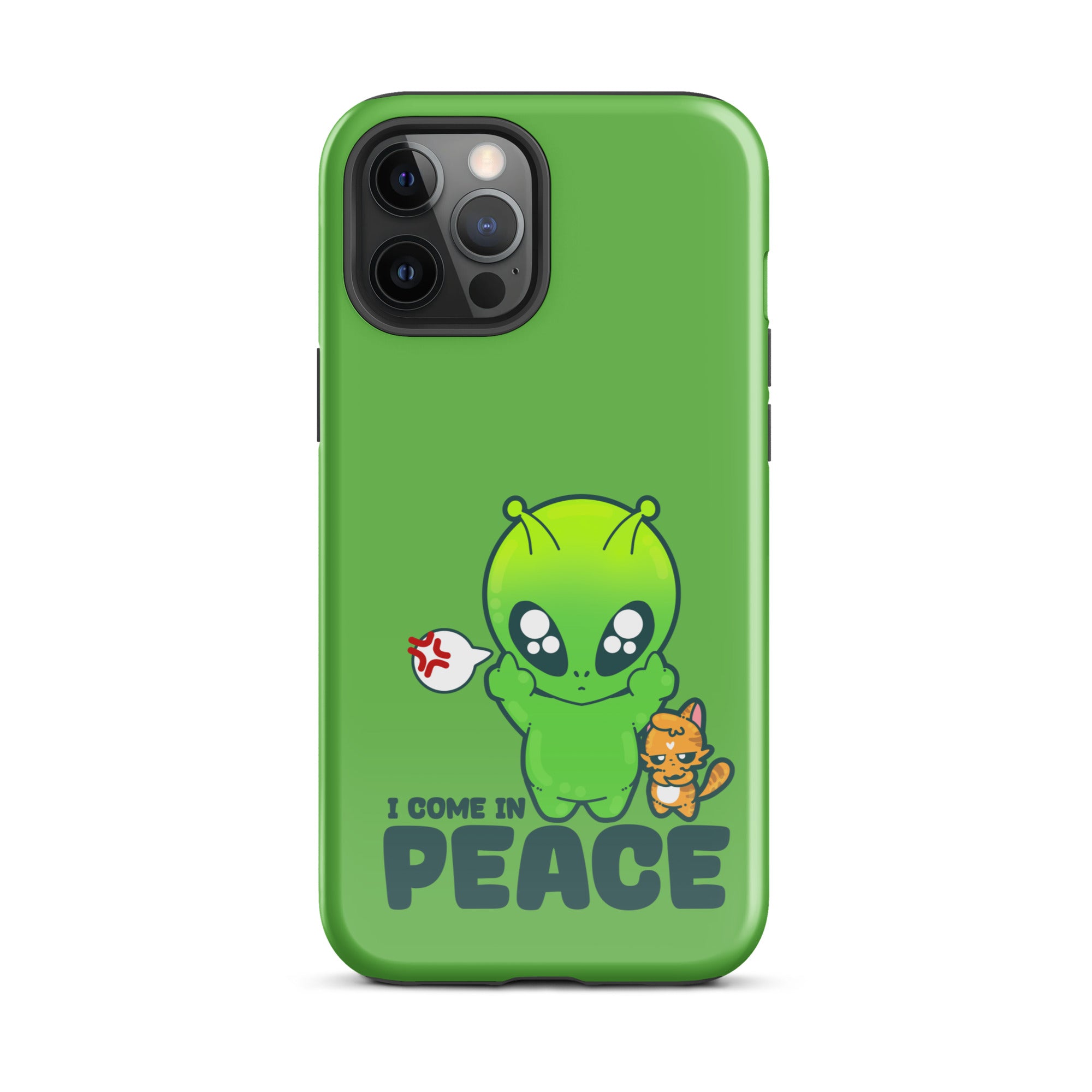 I COME IN PEACE - Tough Case for iPhone® - ChubbleGumLLC