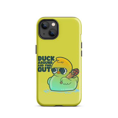 DUCK AROUND AND FIND OUT - Tough Case for iPhone® - ChubbleGumLLC