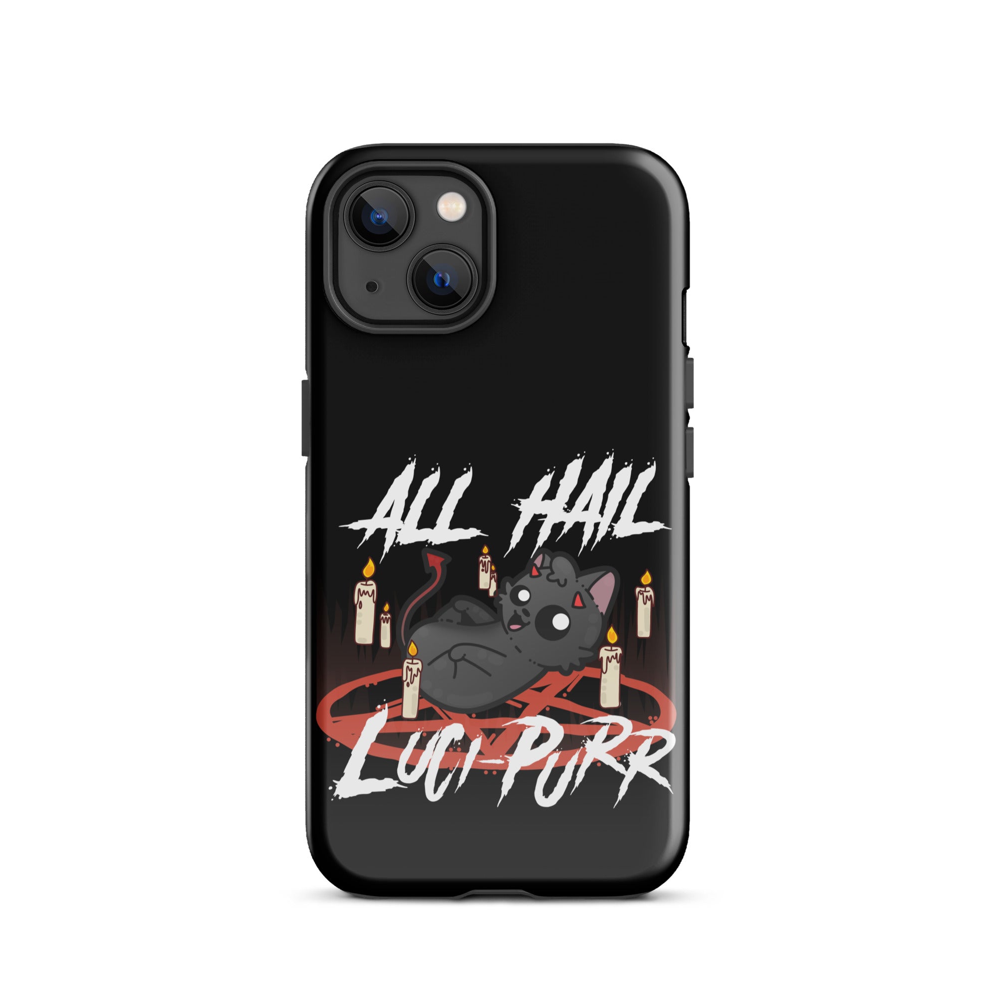 ALL HAIL LUCIPURR - Tough Case for iPhone® - ChubbleGumLLC