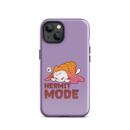 HERMIT MODE - Tough Case for iPhone® - ChubbleGumLLC