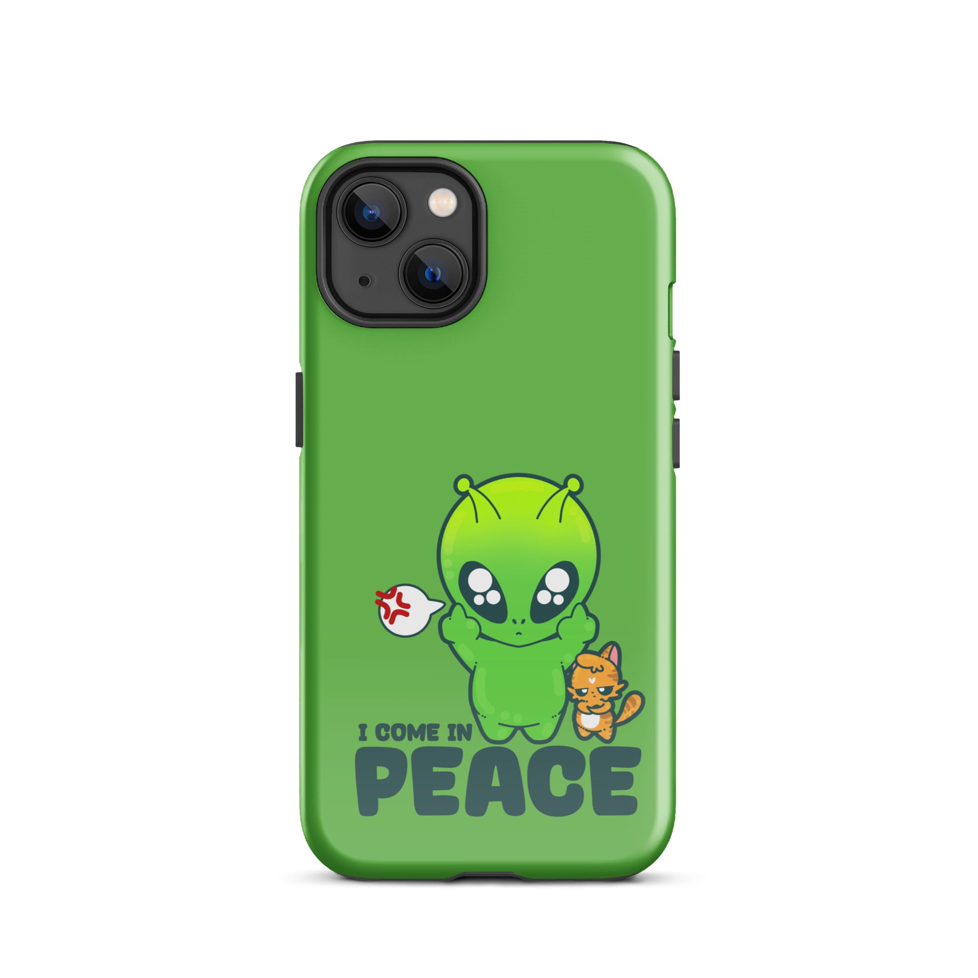 I COME IN PEACE - Tough Case for iPhone® - ChubbleGumLLC