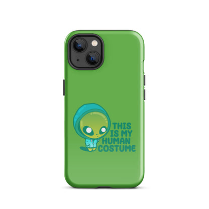 THIS IS MY HUMAN COSTUME - Tough Case for iPhone® - ChubbleGumLLC