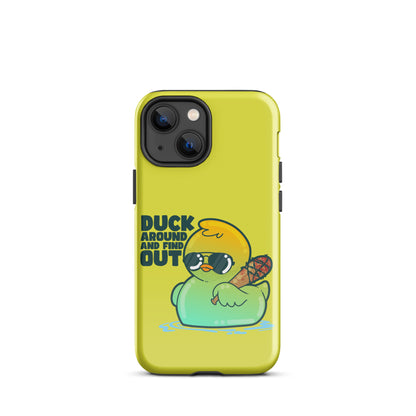 DUCK AROUND AND FIND OUT - Tough Case for iPhone® - ChubbleGumLLC