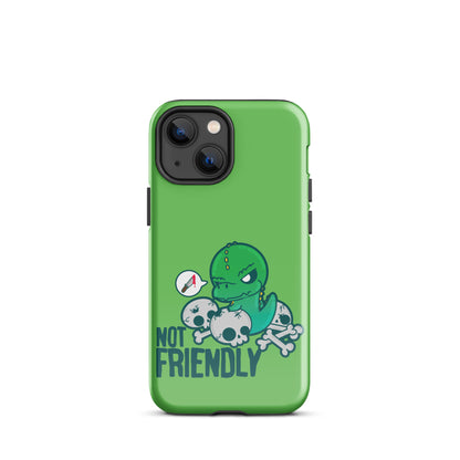 NOT FRIENDLY - Tough Case for iPhone® - ChubbleGumLLC