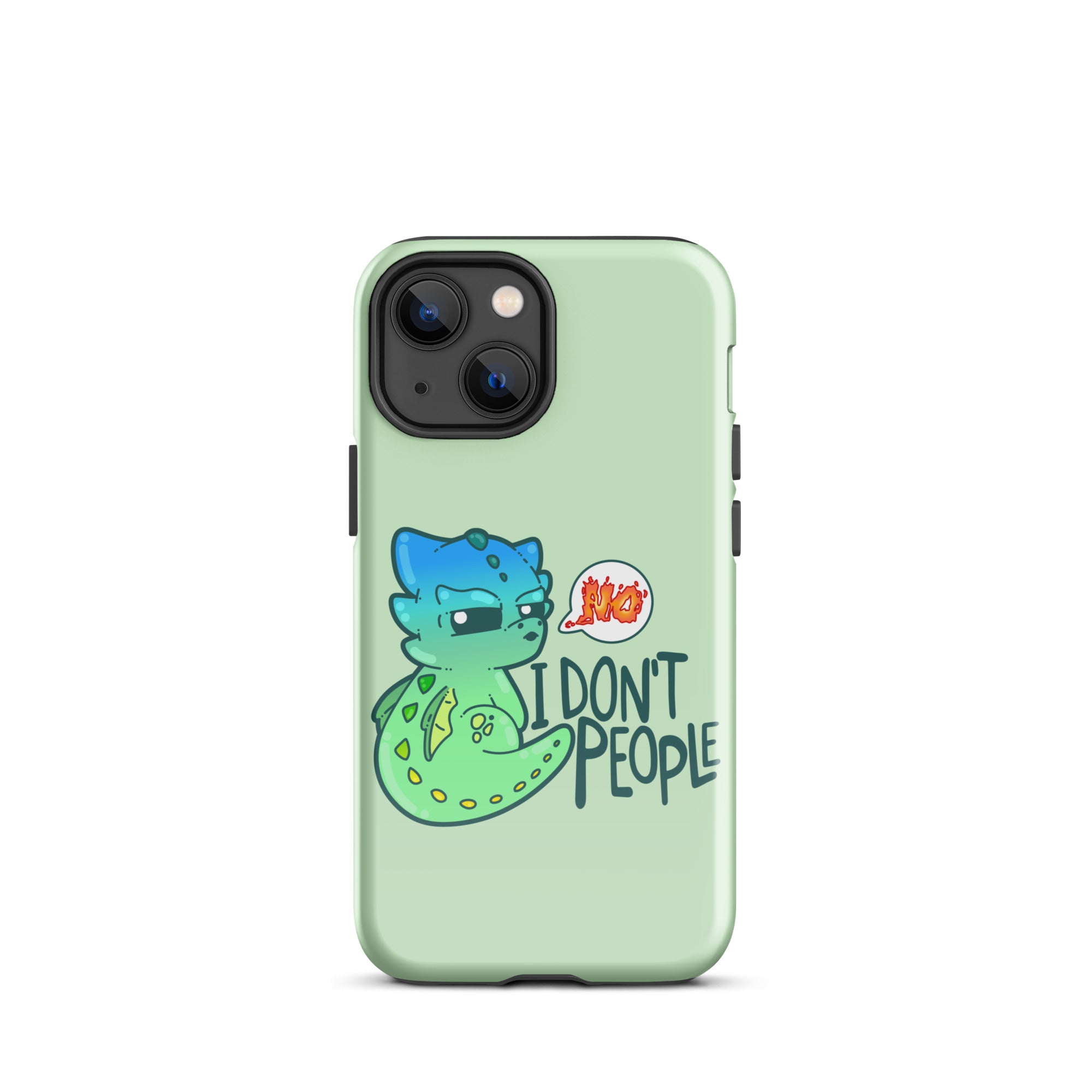 I DONT PEOPLE - Tough Case for iPhone® - ChubbleGumLLC