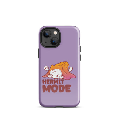 HERMIT MODE - Tough Case for iPhone® - ChubbleGumLLC