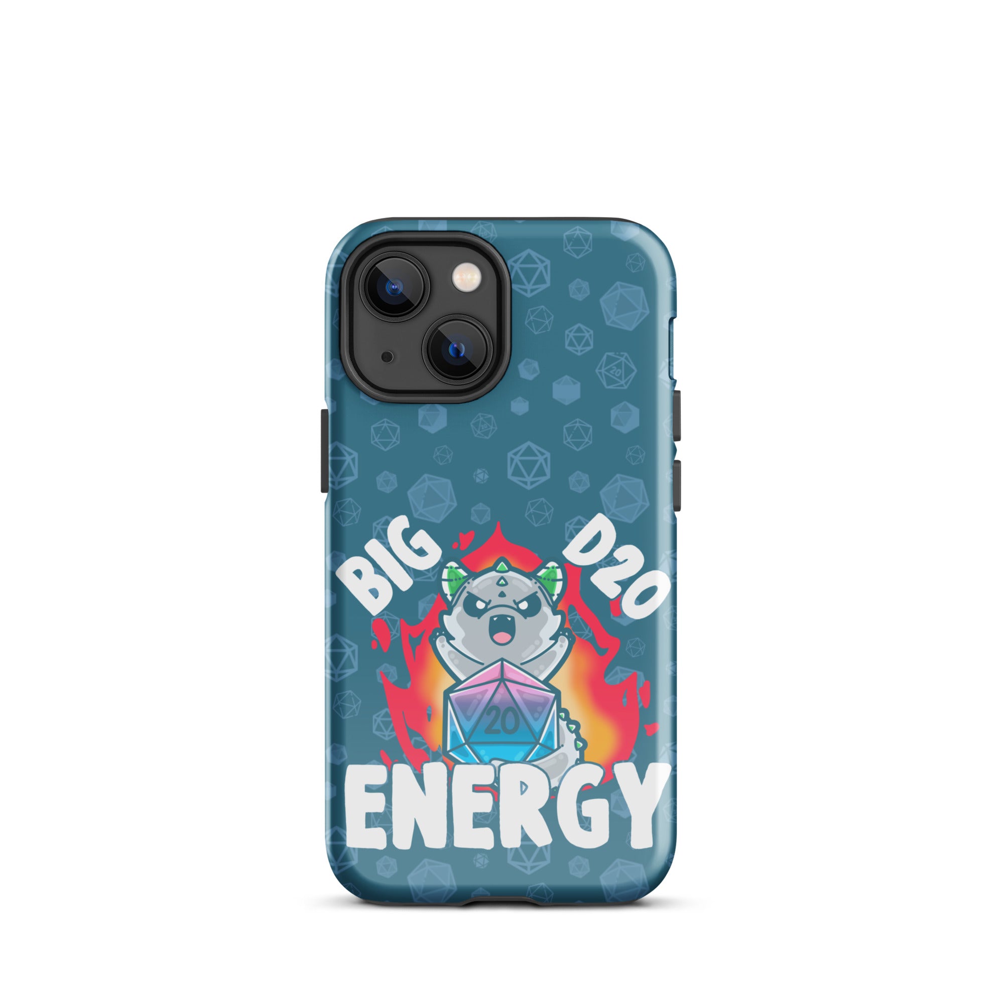 BIG D20 ENERGY W/BACKGROUND - Tough Case for iPhone®