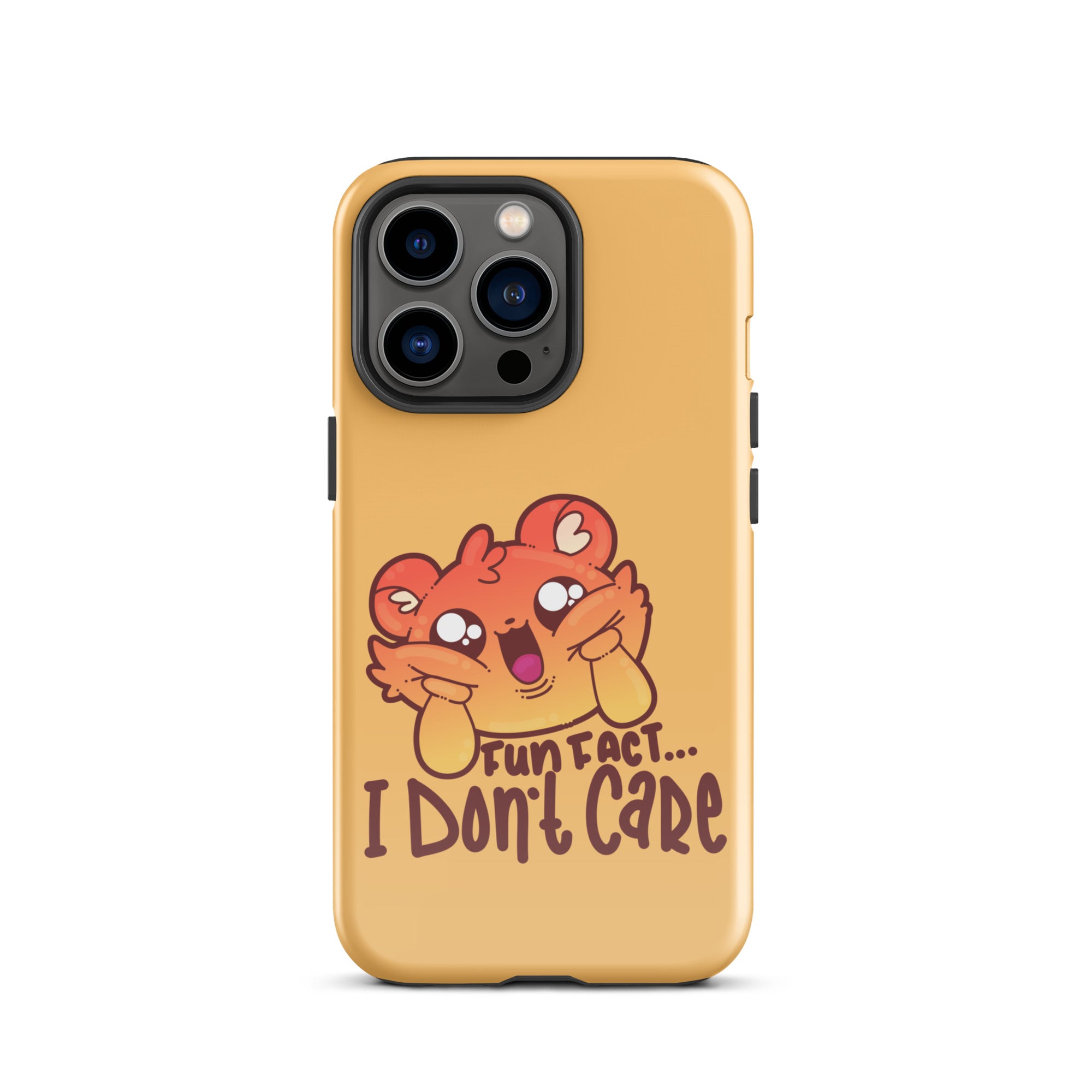 FUN FACT I DONT CARE - Tough Case for iPhone® - ChubbleGumLLC