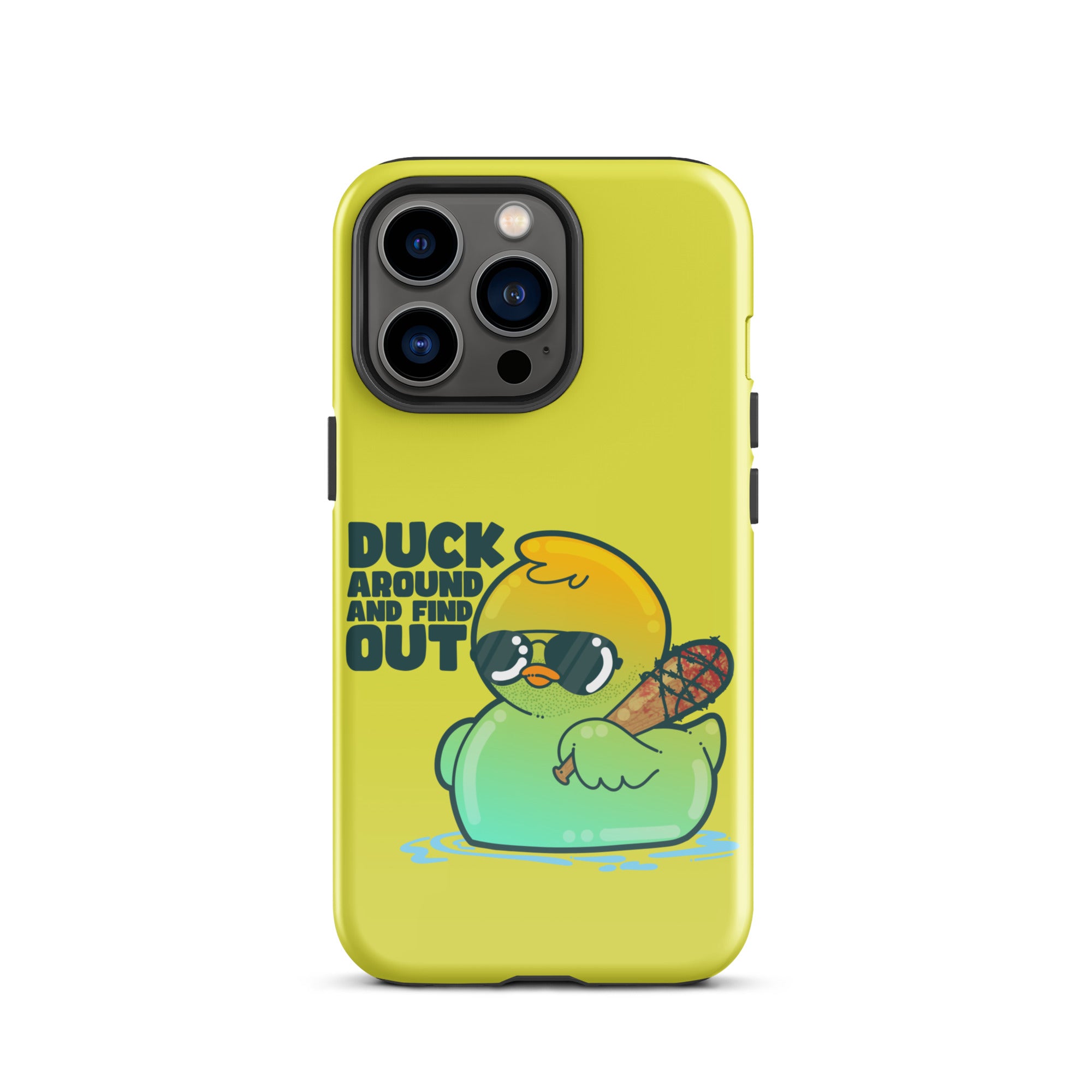 DUCK AROUND AND FIND OUT - Tough Case for iPhone® - ChubbleGumLLC