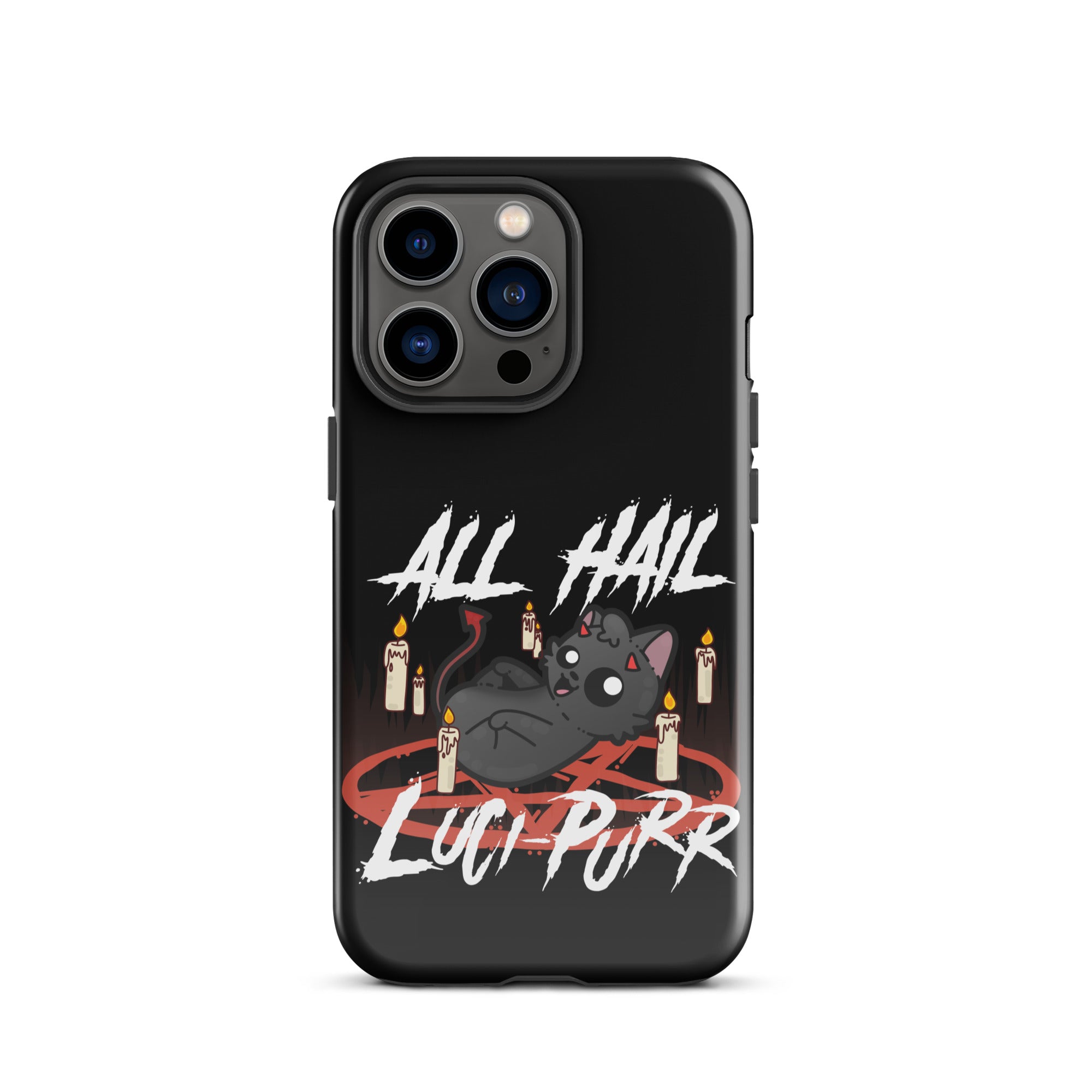 ALL HAIL LUCIPURR - Tough Case for iPhone® - ChubbleGumLLC