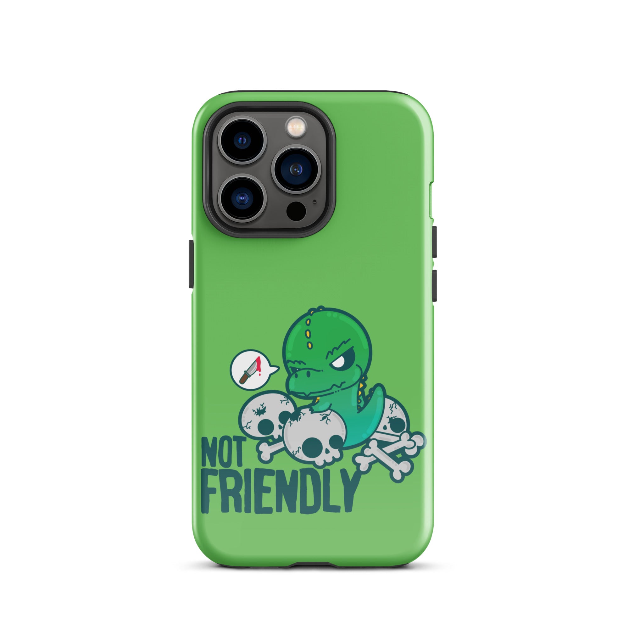 NOT FRIENDLY - Tough Case for iPhone® - ChubbleGumLLC